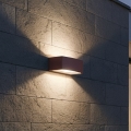 Ideal Lux - Spoljašnja zidna svetiljka ANDROMEDA 1xE27/60W/230V IP55 braon