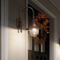 Ideal Lux - Spoljašnja zidna svetiljka CIMA 1xE27/52W/230V IP43 braon