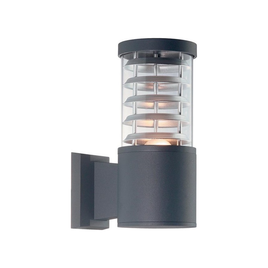 Ideal Lux - Spoljašnja zidna svetiljka TRONCO 1xE27/42W/230V IP44 antracitna