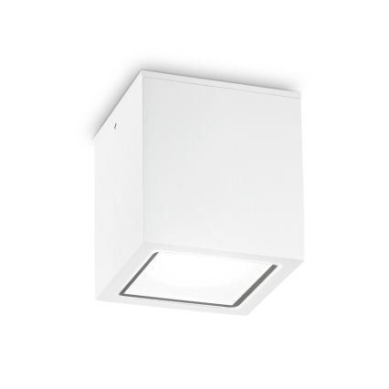 Ideal Lux - Spoljašnje spot svetlo TECHO 1xGU10/20W/230V 15x15 cm IP54 belo