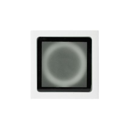 Ideal Lux - Spoljašnje spot svetlo TECHO 1xGU10/20W/230V 15x15 cm IP54 belo