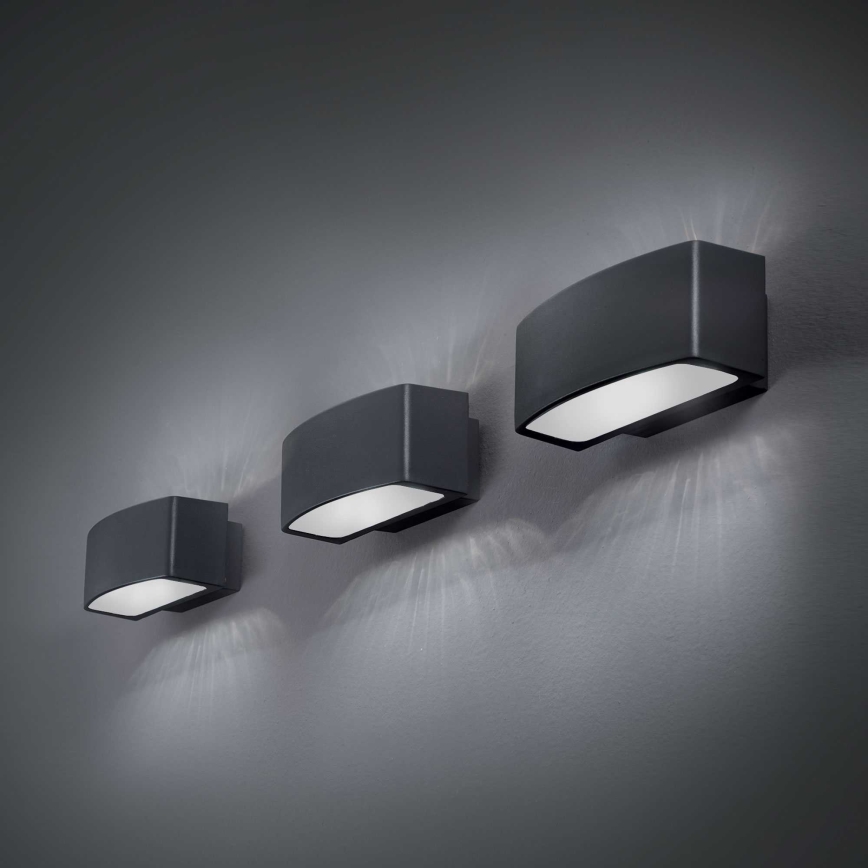 Ideal Lux - Spoljašnje zidno svetlo ANDROMEDA 1xE27/60W/230V IP55 crno