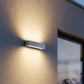 Ideal Lux - Spoljašnje zidno svetlo ANDROMEDA 2xE27/60W/230V IP55 sivo