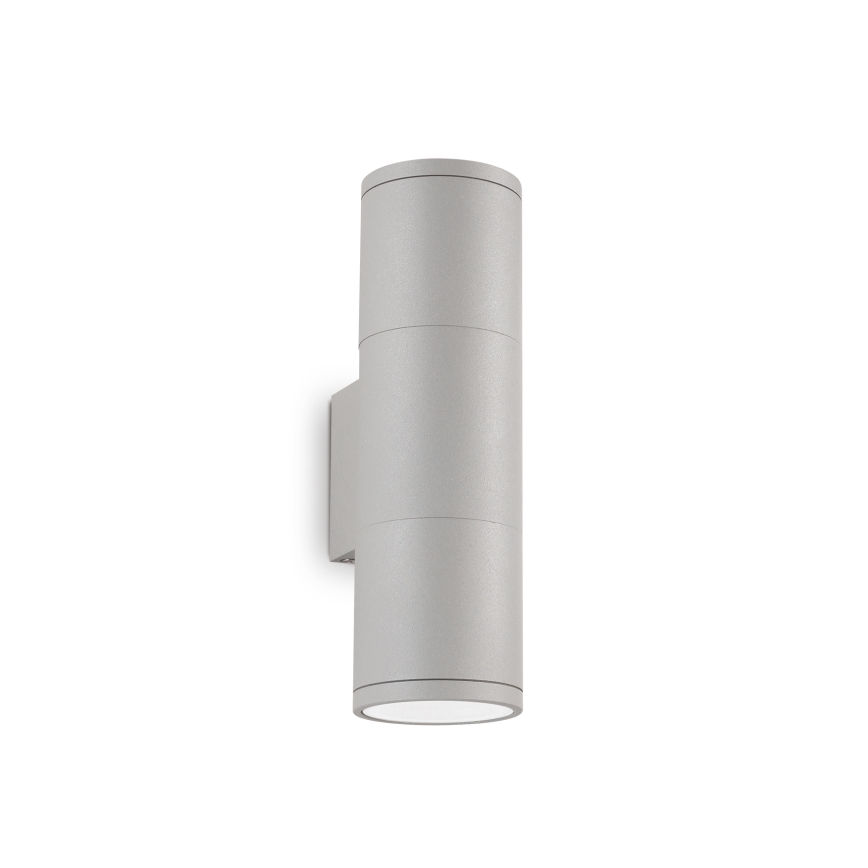 Ideal Lux - Spoljašnje zidno svetlo GUN 1xGU10/35W/230V 21 cm IP44 sivo
