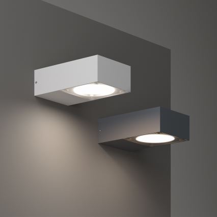 Ideal Lux - Spoljašnje zidno svetlo SIRIO 1xGX53/9W/230V IP65 antracit