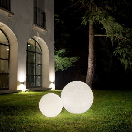 Ideal Lux - Spoljna lampa DORIS 1xE27/60W/230V prečnik 48 cm IP44 siva