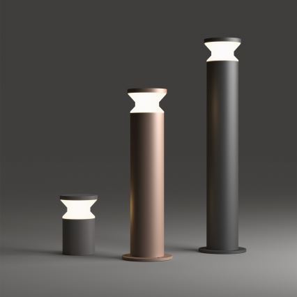 Ideal Lux - Spoljna lampa TORRE 1xE27/15W/230V 22 cm IP65 antracit
