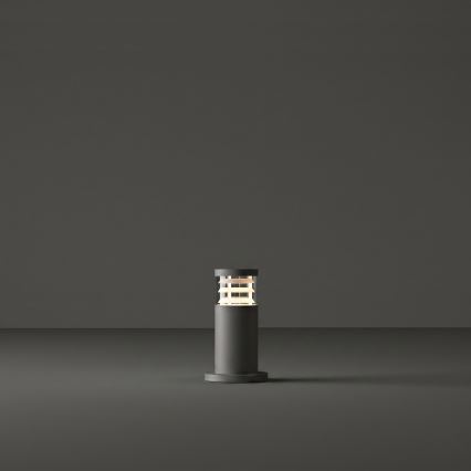 Ideal Lux - Spoljna lampa TRONCO 1xE27/42W/230V 25 cm IP65 antracit
