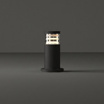 Ideal Lux - Spoljna lampa TRONCO 1xE27/42W/230V 25 cm IP65 crna