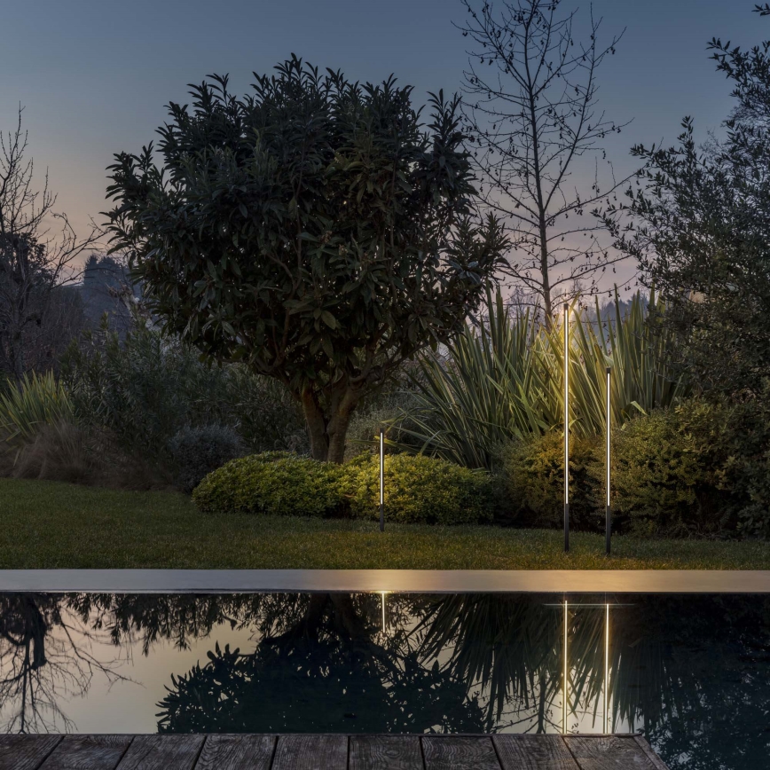 Ideal Lux - Spoljna LED lampa JEDI, 7 W, 230 V, 40 cm, CRI 90, IP65, antracit