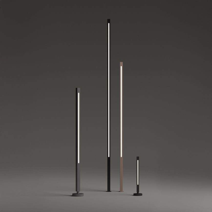 Ideal Lux - spoljna LED lampa JEDI LED/12W/230V 80 cm CRI 90 IP65 antracit