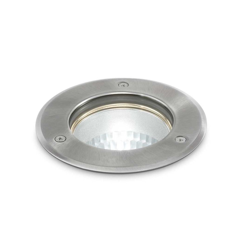 Ideal Lux - Spoljašnja ugradna svetiljka PARK 1xGU10/20W/230V IP65 matni hrom