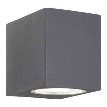 Ideal Lux - Spoljna zidna svetiljka UP 1xG9/15W/230V IP44 antracitna