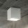 Ideal Lux - Spoljno spot svetlo TECHO 1xGU10/20W/230V 9x9 cm IP54 bela