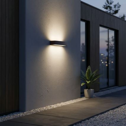 Ideal Lux - Spoljno zidno svetlo ANDROMEDA 2xE27/60W/230V IP55 smeđe