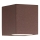 Ideal Lux - Spoljno zidno svetlo UP 1xG9/15W/230V IP44 braon