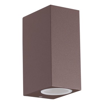 Ideal Lux - Spoljno zidno svetlo UP 2xG9/15W/230V IP44 braon