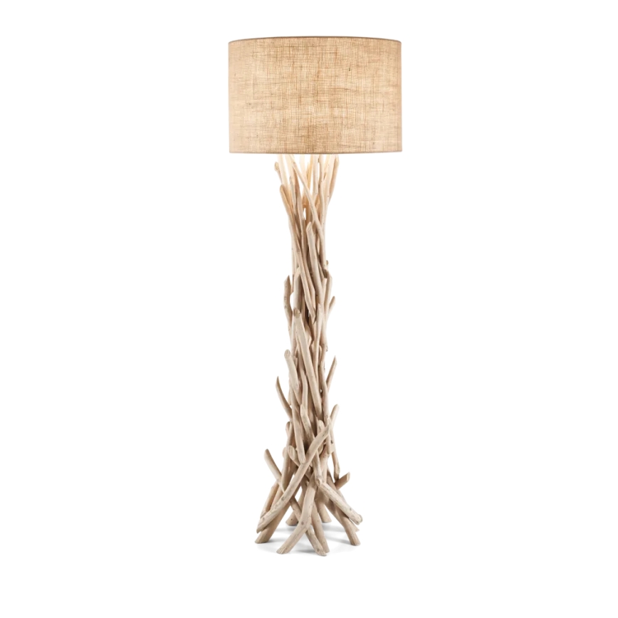 Ideal Lux - Stojeća lampa DRIFTWOOD 1xE27/60W/230V guava