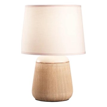 Ideal Lux - Stona lampa KALI 1xE14/40W/230V keramika/krem/bejž
