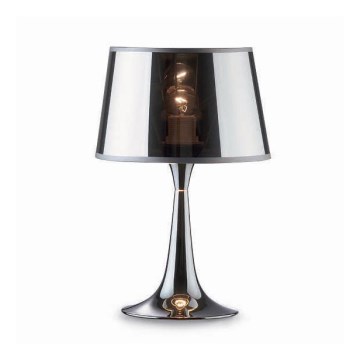 Ideal Lux - Stona lampa LONDON 1xE27/60W/230V sjajni hrom