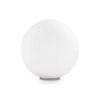 Ideal Lux - Stona lampa MAPA 1xE27/42W/230V prečnik 20 cm bela