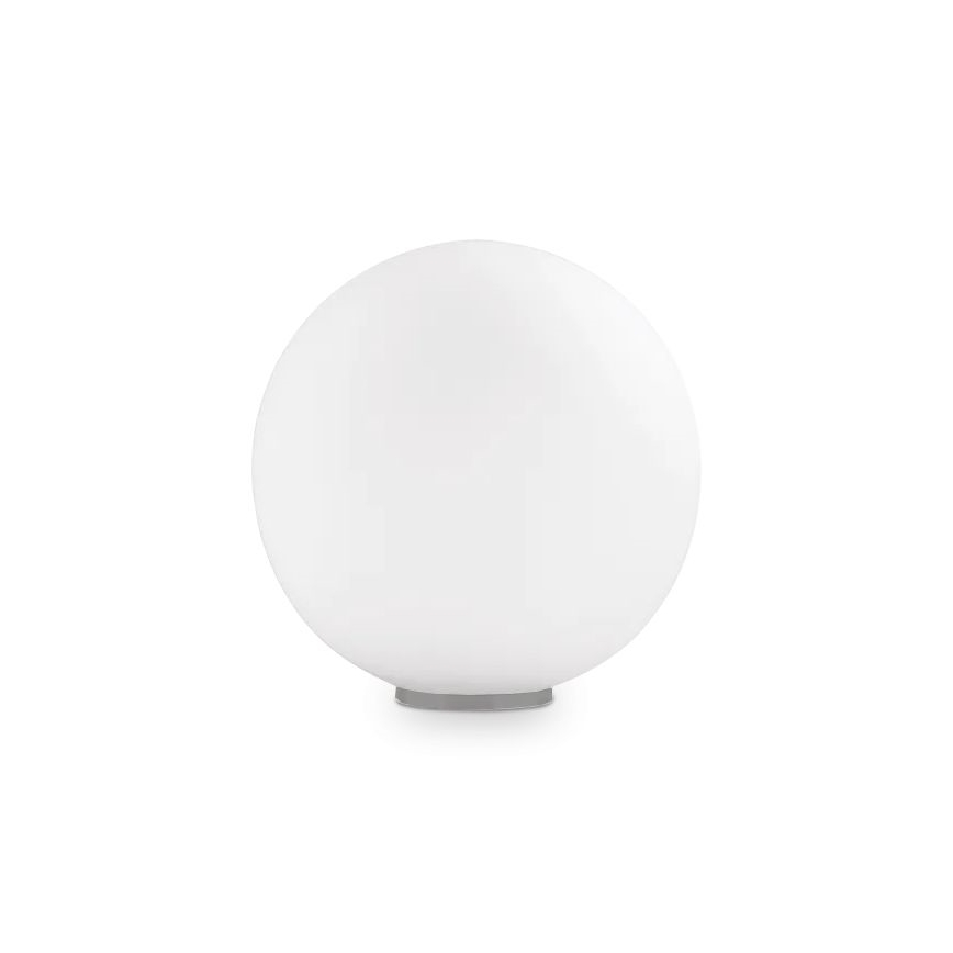 Ideal Lux - Stona lampa MAPA 1xE27/42W/230V prečnik 20 cm bela