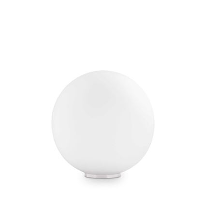Ideal Lux - Stona lampa MAPA 1xE27/42W/230V prečnik 30 cm bela