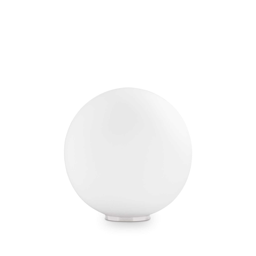 Ideal Lux - Stona lampa MAPA 1xE27/42W/230V prečnik 30 cm bela