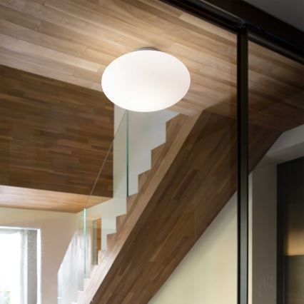 Ideal Lux - Stropna svetiljka CANDY 1xE27/42W/230V prečnik 40 cm bela