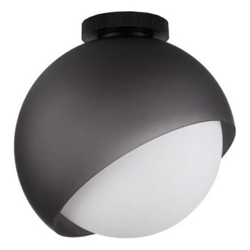 Ideal Lux - Stropno svetlo BLOOM 1xE27/42W/230V prečnik 30 cm crna