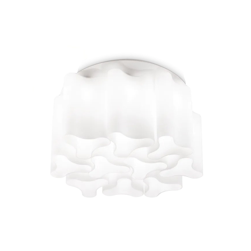 Ideal Lux - Stropno svetlo COMPO 10xE27/52W/230V prečnik 73,5 cm belo