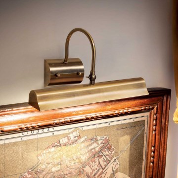 Ideal Lux - Svetlo za slike RETRO 2xE14/28W/230V mesing