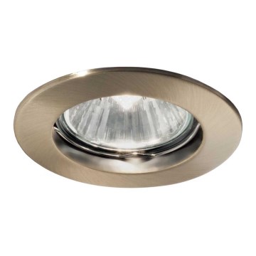 Ideal Lux - Ugradna svetiljka JAZZ 1xGU10/50W/230V bronza