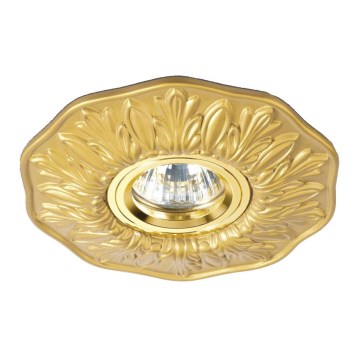 Ideal Lux - Ugradno svetlo 1xGU10/50W/230V zlatno