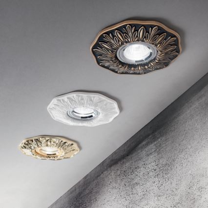 Ideal Lux - Ugradno svetlo 1xGU10/50W/230V zlatno