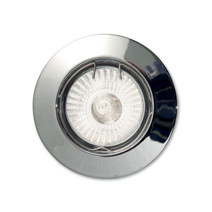 Ideal Lux - Ugradno svetlo JAZZ 1xGU10/50W/230V, prečnika 7,7 cm, sjajni hrom