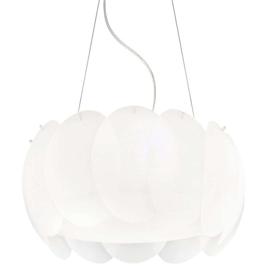 Ideal Lux - Zamenski abažur za luster i plafonsko svetlo OVALINO, bela