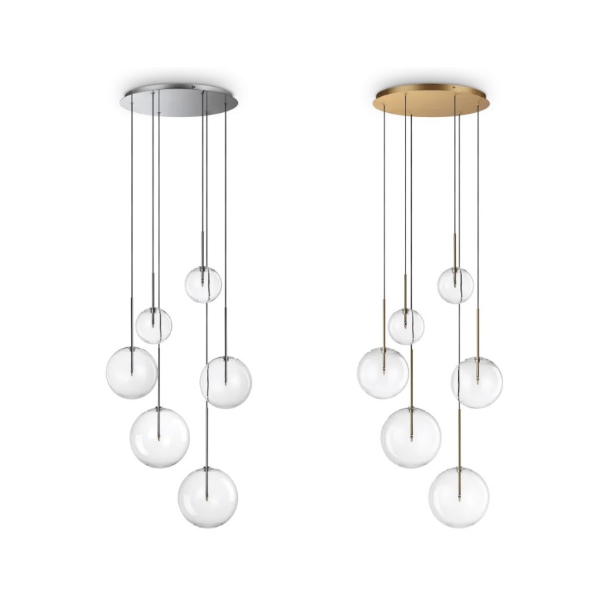 Ideal Lux - Zamensko staklo za luster i lampu EQUINOXE, prečnika 15 cm, prozirno
