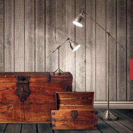Ideal Lux - Zidna lampa NEWTON 1xE27/42W/230V bronzana