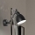 Ideal Lux - Zidna lampa NEWTON 1xE27/42W/230V crna