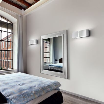 Ideal Lux - Zidno svetilo CLIP 2xE27/60W/230V, sjajni hrom