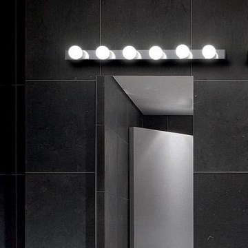 Ideal Lux - Zidno svetilo PRIVE 6xE14/40W/230V sjajni hrom