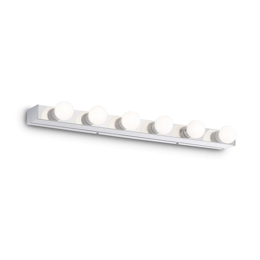 Ideal Lux - Zidno svetilo PRIVE 6xE14/40W/230V sjajni hrom