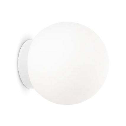 Ideal Lux - Zidno svetlo MAPA 1xE27/42W/230V prečnik 20 cm bela