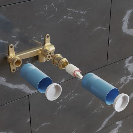 Ideal Standard A1313NU - Montažno telo za ugradnu bateriju za umivaonik BUILT-IN, plave boje