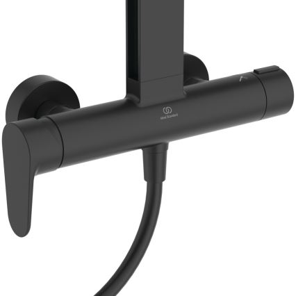 Ideal Standard BD584XG - Set za tuš sa baterijom CERAFLOW ALU+ u mat crnoj boji