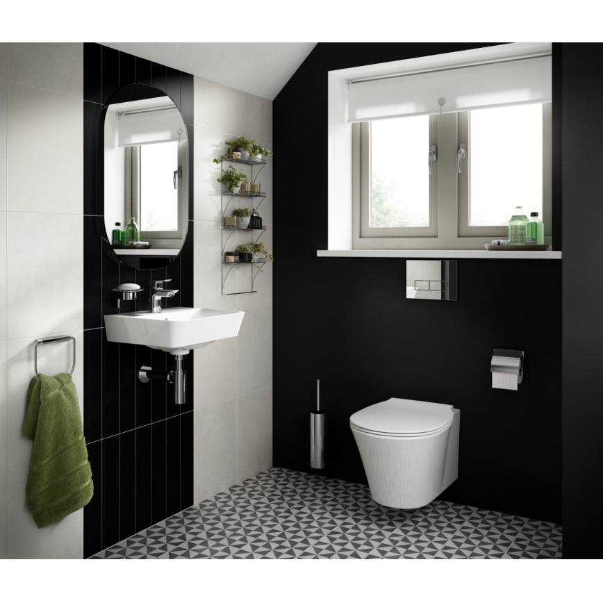 Ideal Standard E030701 - Zidni umivaonik CONNECT AIR 40x35 cm keramika/bela