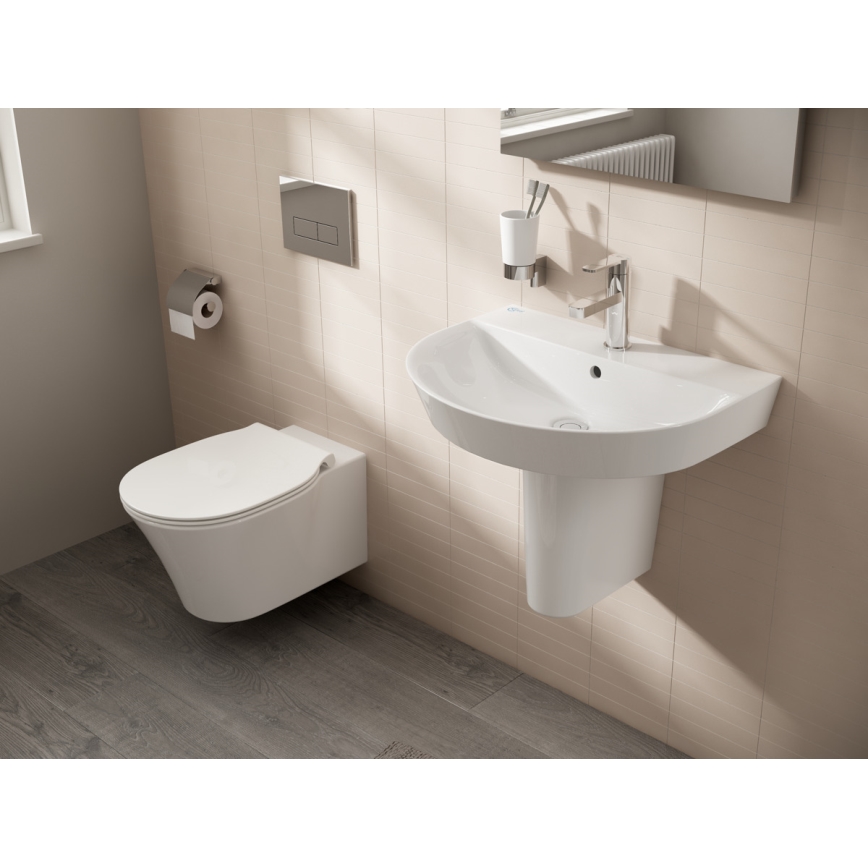 Ideal Standard E069401 - Viseći umivaonik CONNECT AIR 60x46 cm keramika/bela