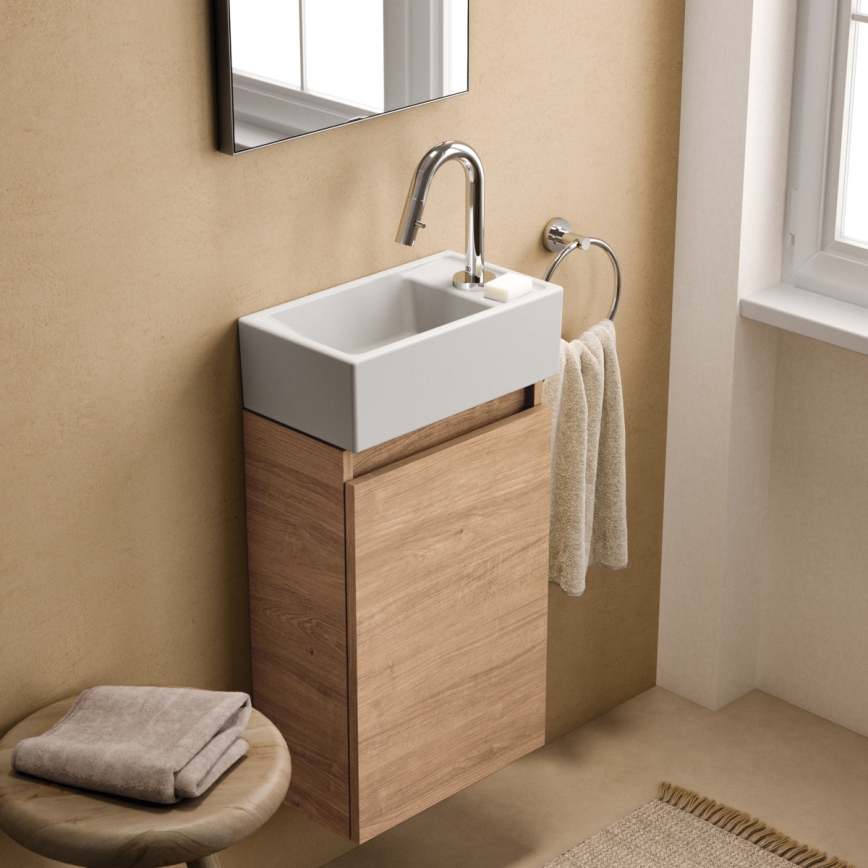 Ideal Standard E211201 - Zidni umivaonik I.LIFE S 37x21 cm keramika/bela