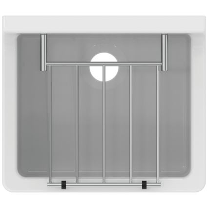 Ideal Standard S593901 - Zidni umivaonik sa rešetkom DOURO 45,5x38 cm keramika/bela